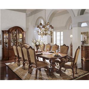 Universal Villa Cortina Traditional China Hutch and Buffet | Suburban